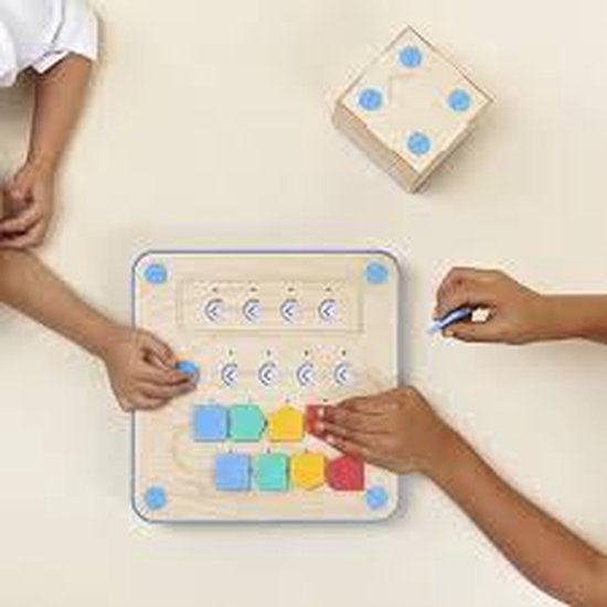 Primo Toys Cubetto Uitbreidingsset Richtingen Blokken van Primo Toys — afbeelding 4