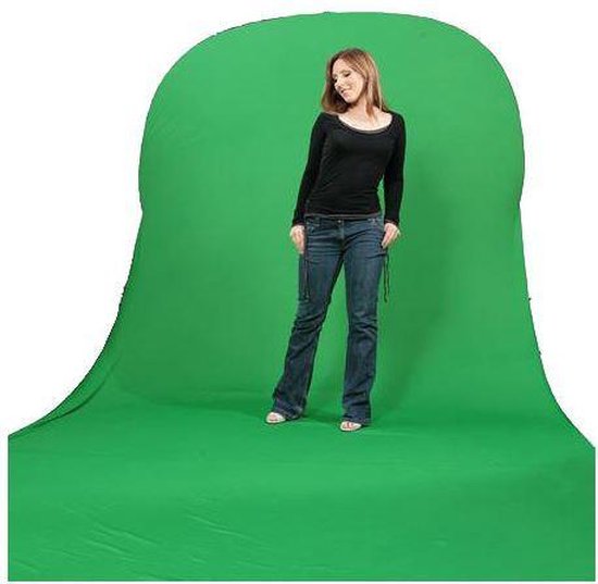 Bresser Achtergrond Doek Groen/Blauw BR-TR16 180X240X240cm