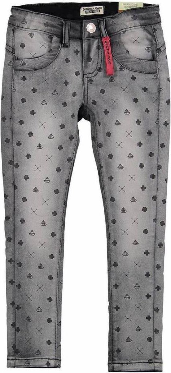 DJ Dutchjeans jeans Lucky Dark Grey maat 98