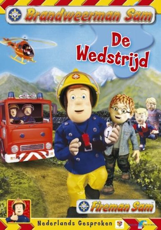 Cover van de film 'Brandweerman Sam - De Wedstrijd'