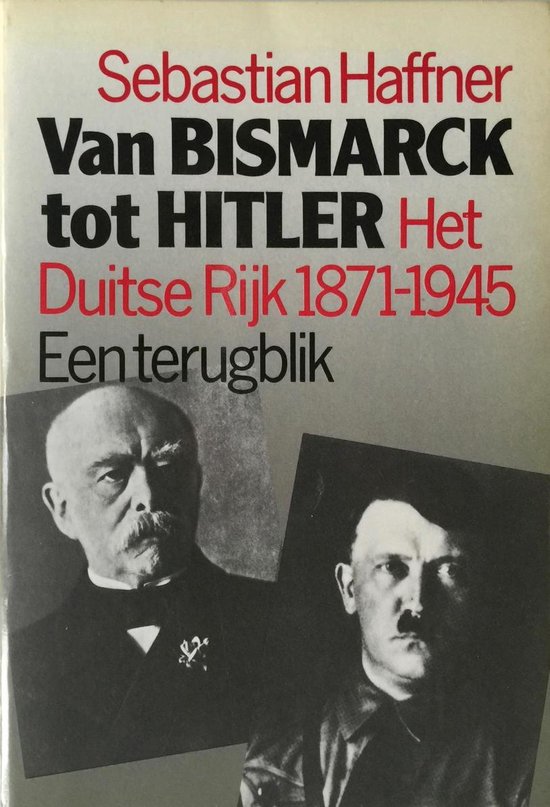 9789023006589 - Van Bismarck tot Hitler