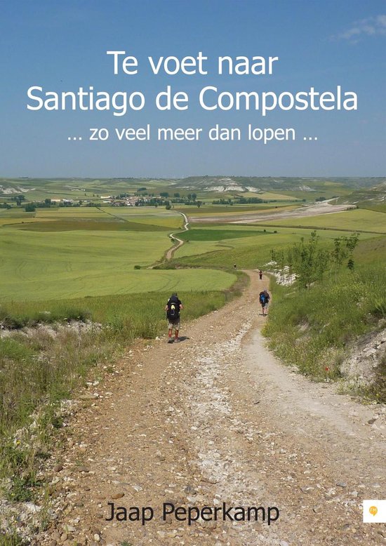Cover van het boek 'Te voet naar Santiago de Compostela' van Jaap Peperkamp