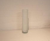 Henry Dean - Vaas - Decoratie vaas - Glas - Mond geblazen glas - Wit - Melkwit -