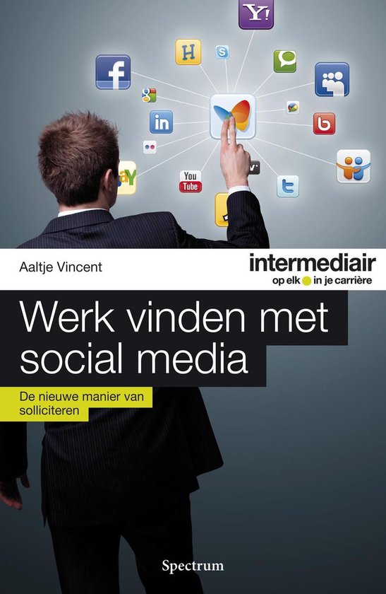 Cover van het boek 'Werk Vinden Met Social Media' van Aaltje Vincent