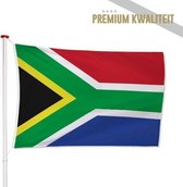 Zuid-Afrikaanse Vlag Zuid-Afrika 150x225cm - Kwaliteitsvlag - Geschikt voor buiten