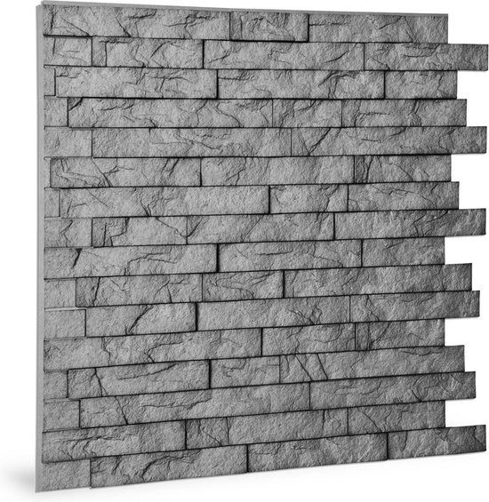 Wandpaneel 3D 3D Stone Portland Cement Decoratief paneel... | bol.com