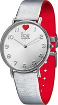 Ice-Watch IW013375 Horloge - Leer - Zilverkleurig - Ã˜38,5mm
