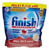 Finish Powerball - All in 1 Max - Vaatwastabletten - 45 tabletten