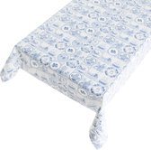 2LIF PVC Tafelkleed Delfts Blue small - 140 x 245cm