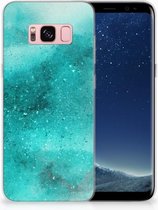 TPU étui pour Samsung Galaxy S8 Coque Téléphone Peinture Bleu