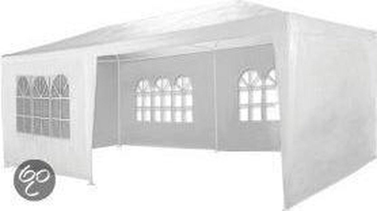 XXLDEALS - Partytent 3 x 6 meter (model II) - Wit
