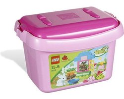 comfort zaterdag Zonder hoofd LEGO Duplo Roze Opbergdoos - 4623 | bol.com