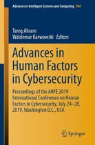 Advances in Intelligent Systems and Computing 960 - Advances in Human Factors in Cybersecurity