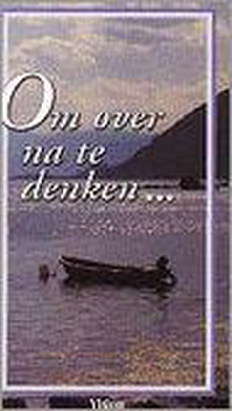 Cover van het boek 'Om over na te denken'