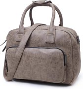 Wimona Alessia 1106 Schoudertas / Laptoptas - 15,4 inch - Taupe