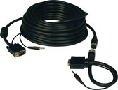 Tripp Lite P504-100-EZ video kabel adapter 30,5 m VGA (D-Sub) + 3.5mm Zwart