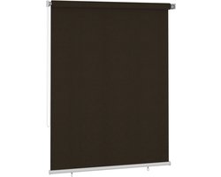 vidaXL - Rolgordijn - voor - buiten - 185(B)x230(H) - cm - bruin