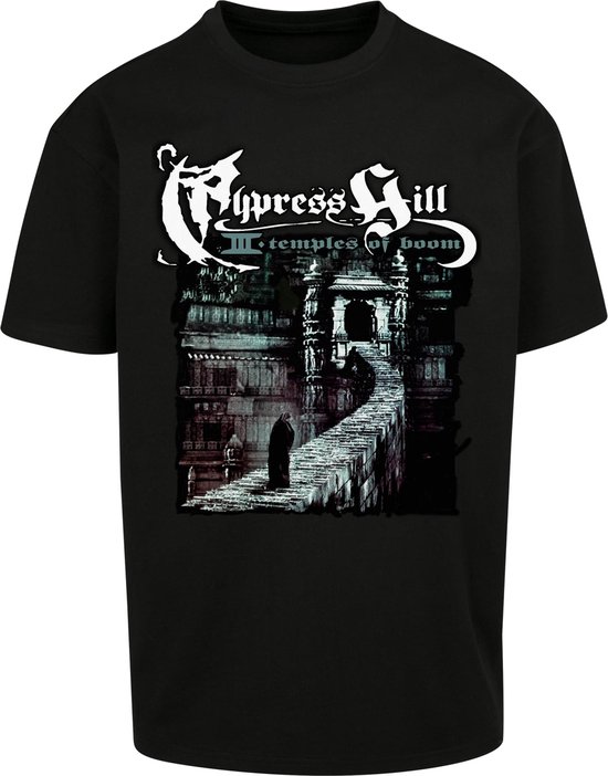 OVERSIZED - Heren - Mannen - T-Shirt - Dikke stof - Streetwear - Urban - Modern - HipHop - Oldschool - Cypress Hill - Temples of Boom - Album Cover T-Shirt