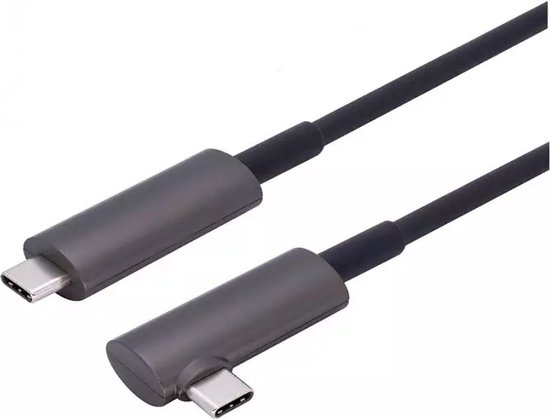 NÖRDIC AOC Fiber USB-C/USB-C Glasvezelkabel 10 m