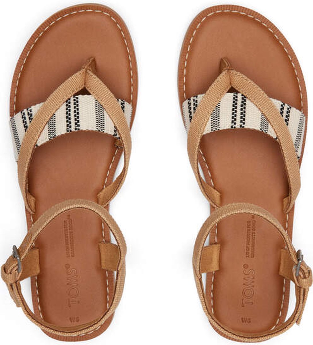 TOMS Lexie Dames Sandalen 10017941 Brown Maat 41 bol