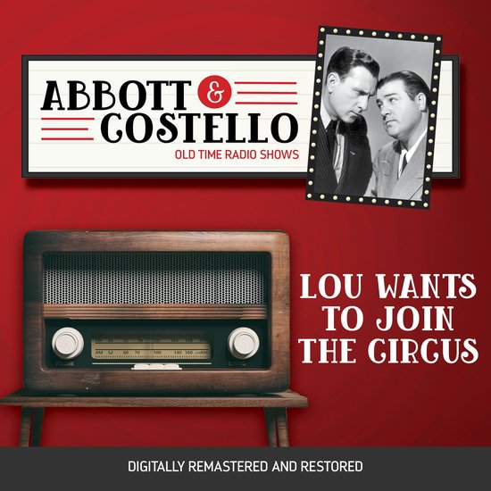 Abbott and Costello: Lou Wants to Join the Circus - cover