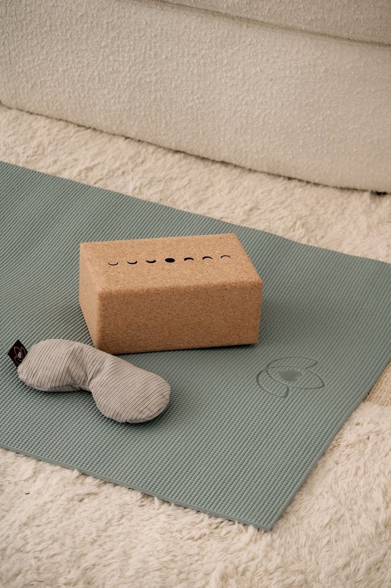 Superyoga Yogamat sticky extra dik asgroen - Lotus thumbnail 6