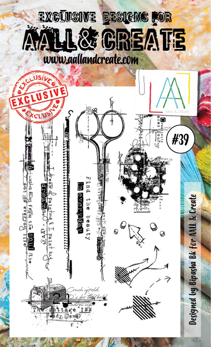 Clear Stamp Set A6 Palette (AALL-TP-039)