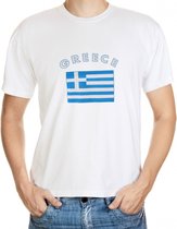 Greece t-shirt met vlag Xl