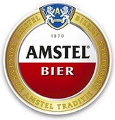 Sous-bocks Amstel 4 rouleaux de 100 pièces | Idéal sous votre verre à bière