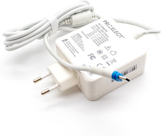 65W 20V USB-C HP Pro X2 612 G2 Chargeur voyager