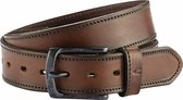 camel active Riem Belt made of high quality leather - Maat menswear-M - Braun
