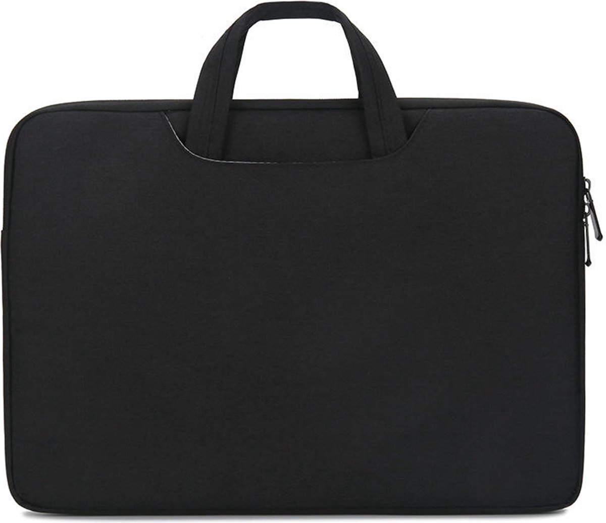 Case2go - Laptoptas geschikt voor DynaBook Portege - Laptophoes 13 inch - Zwart