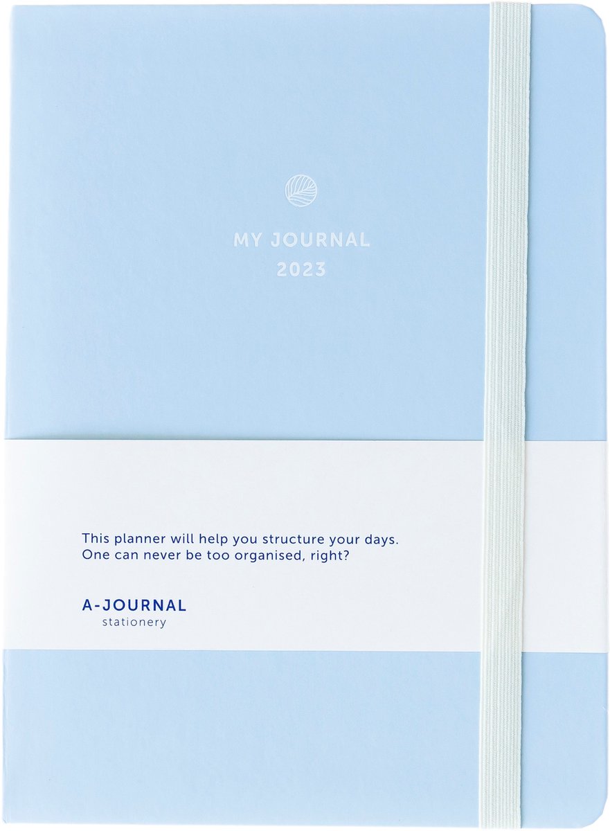 A-journal My Journal Agenda - 2023 - Lavendel blauw - A5