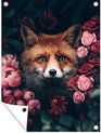 Renard - Fleurs