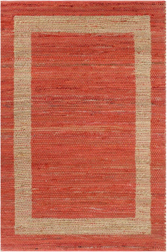 Vloerkleed 120x180 cm handgeweven jute natuurlijk