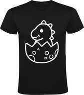 Dino Baby Kinder T-shirt 152 | dino ei | Dinosaurus |  kado | cadeau |  shirt