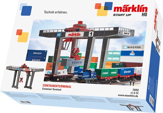 Marklin Speelset Containerterminal Junior Grijs/rood | bol.com