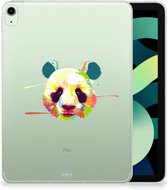 Coque iPad Air (2020/2022) 10,9 pouces Tablette Backcover avec photo Super as Sinterklaas Gift Panda Color avec côtés transparents