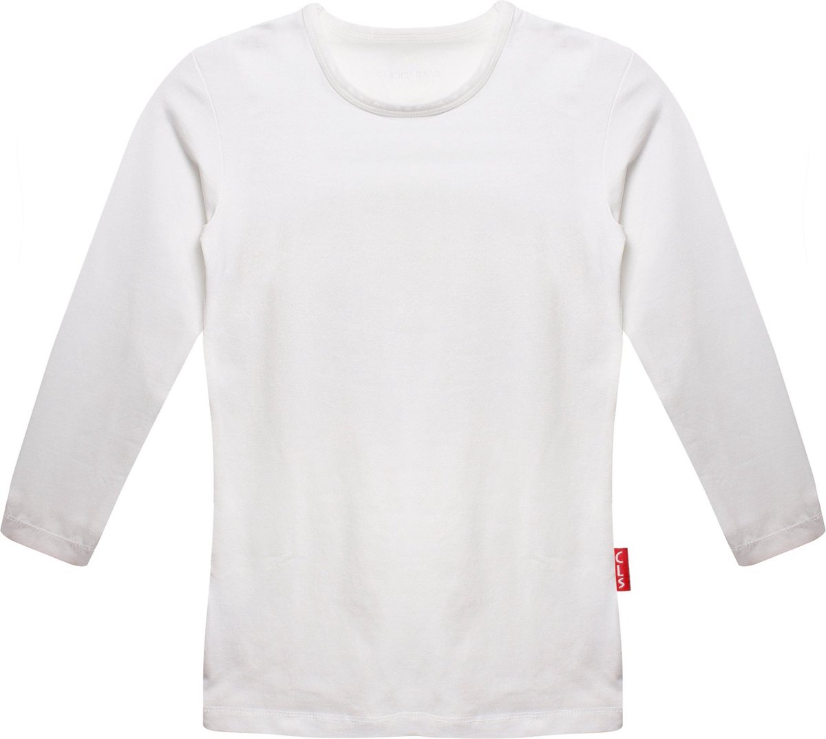 Claesen's® - Meisjes T' Shirt LS WitCL 856-White-2
