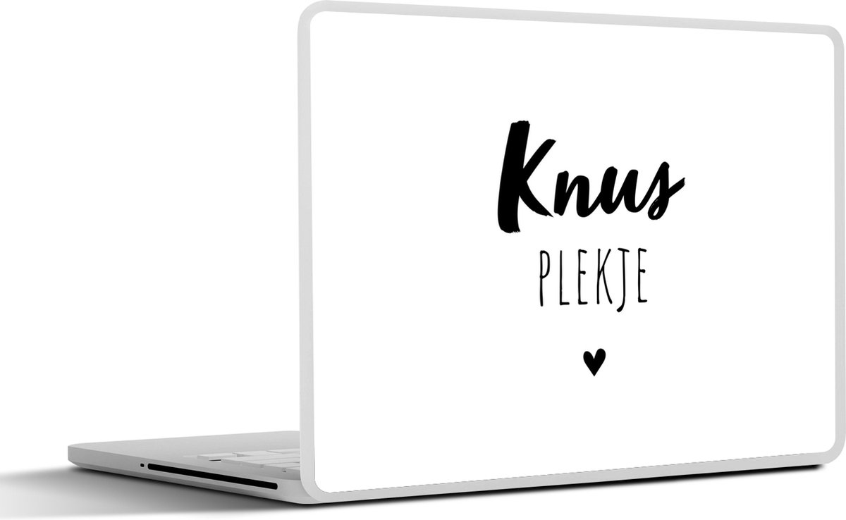 Laptop sticker - 13.3 inch - Quotes - Knus plekje - Tuin - Tekst - 31x22,5cm - Laptopstickers - Laptop skin - Cover