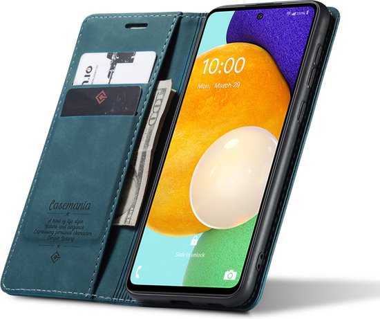 Coque Casemania Oppo A77 5G Vert Emerald - Etui Portefeuille