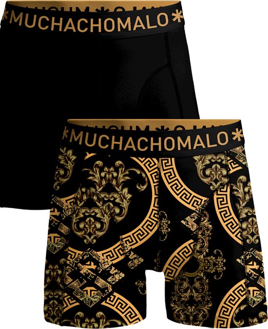 Muchachomalo-2-pack Men boxershorts-Zachte waistband-Elastisch Katoen