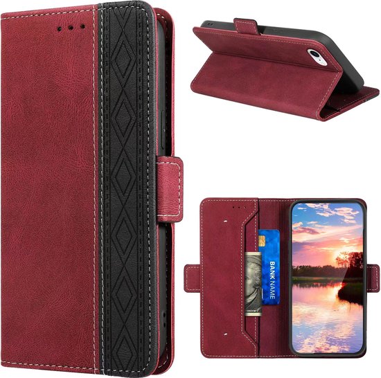 Hoesje voor Oppo A6 Pro (5G/4G) - Premium Kunstleer en Siliconen Wallet