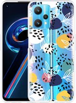 Realme 9 Pro Hoesje Abstract Flowers - Designed by Cazy