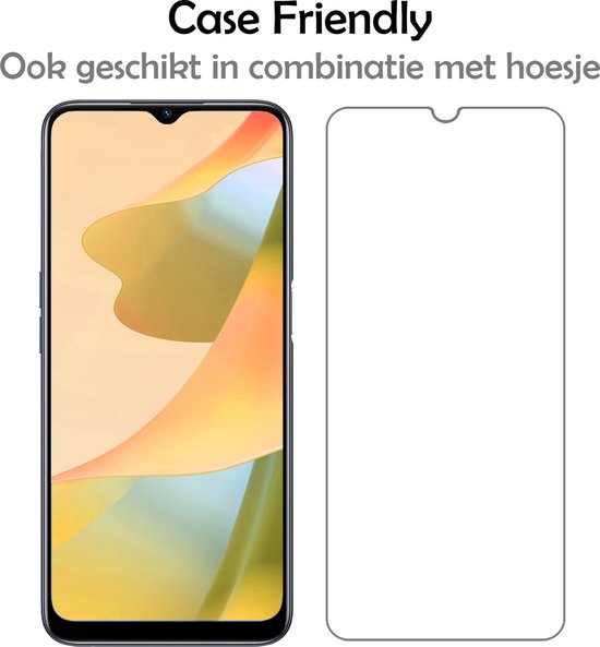 Verre de protection d'écran OPPO A16s - Glas trempé de protection d'écran OPPO A16s - Glas de protection d'écran OPPO Glas Extra fort - 3 pièces