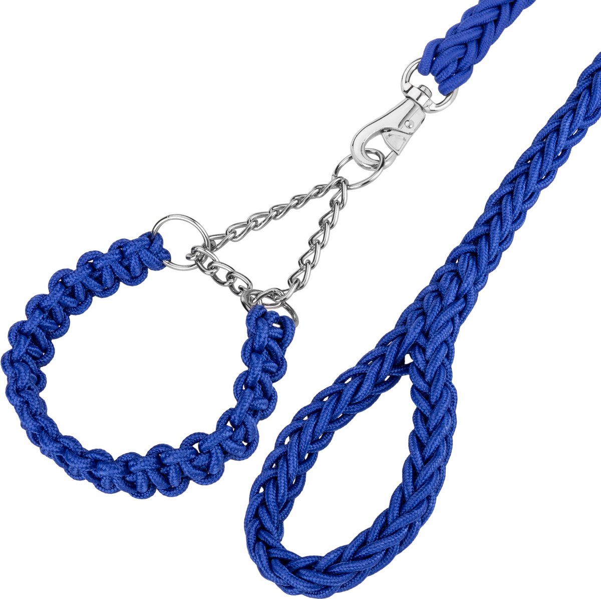 PrimeMatik - Gevlochten riem voor honden maat XL