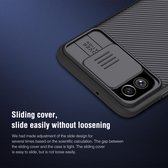 Nillkin CamShield Hoesje voor de Samsung Galaxy A03 - Back Cover met Camera Slider Blauw