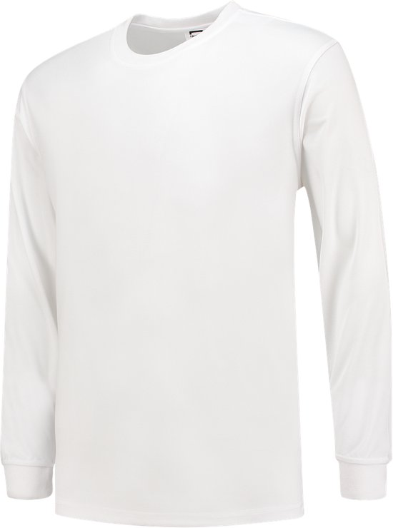 Tricorp 102005 T-Shirt UV Block Cooldry Lange Mouw - Wit - XL