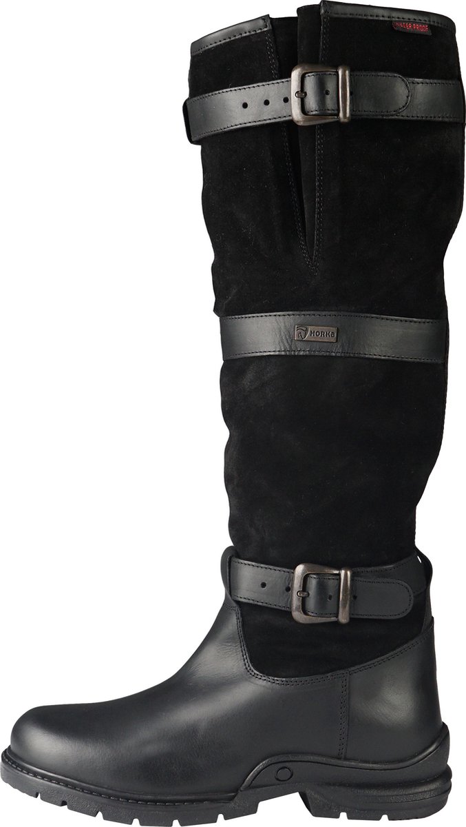 Horka Outdoorlaarzen Highlander Leer/suède Blauw