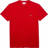 Lacoste Heren T-shirt - Red - Maat XL